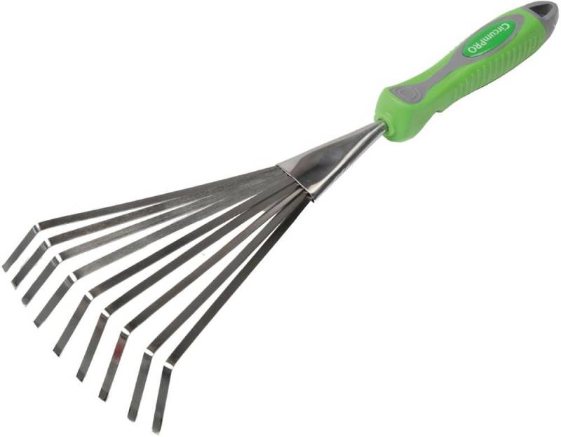 ELC Gartenpflege-Set Fächerbesen Edelstahl Ergo-Griff Floraworld von ELC