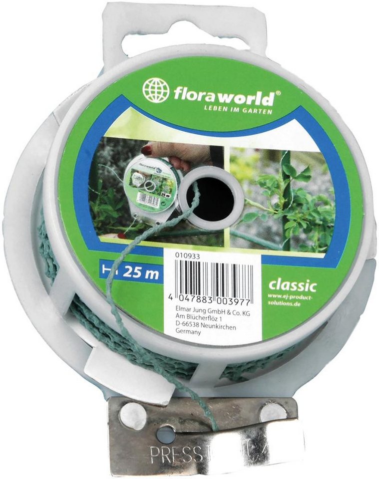 ELC Gartenpflege-Set Rank/-Kletterdraht 25m m.Abschneider Floraworld von ELC