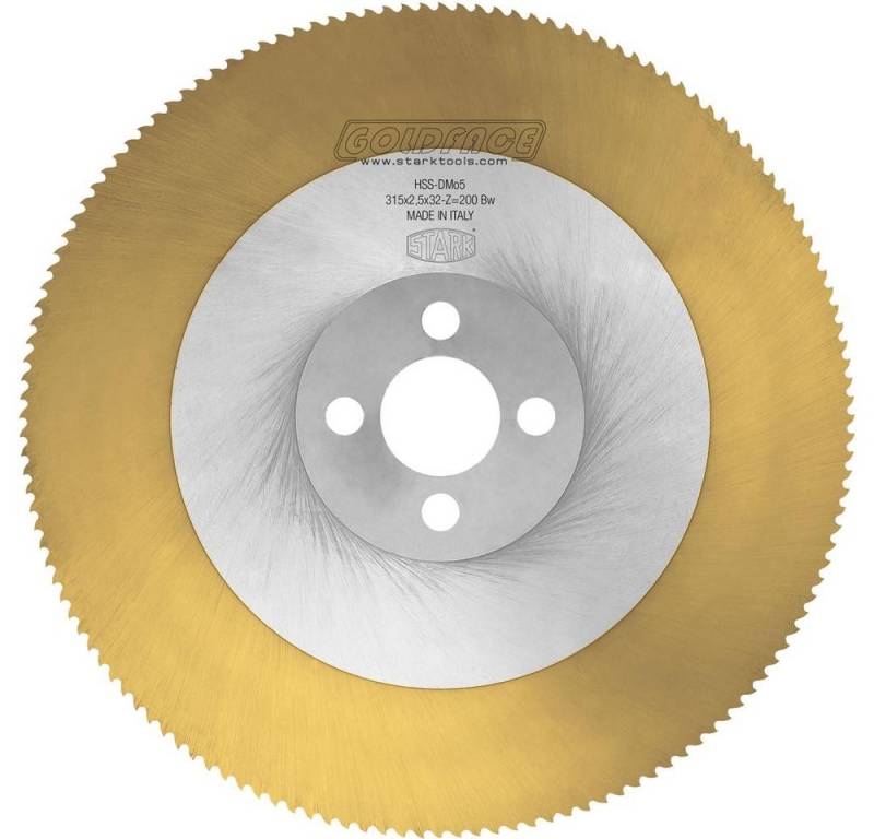 ELC Kreissägeblatt Metallkreissägeblatt HSS 250x2,0x32 Z200 TiN STARK von ELC