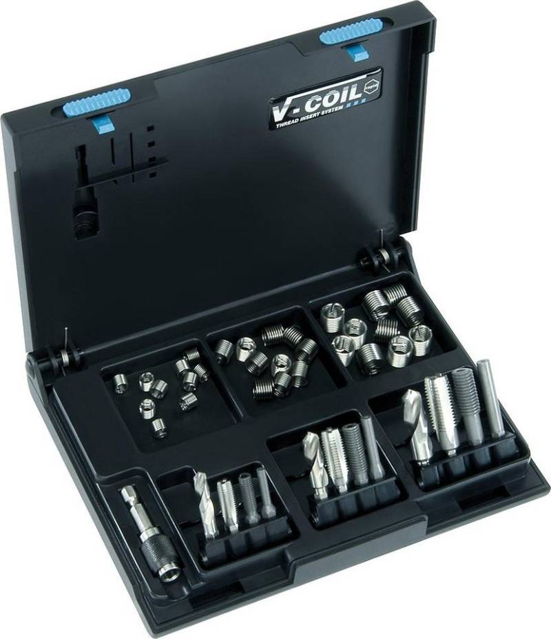 ELC Mehrzweckbohrer Gewinde-Reparatur-Set RAPID M6-M10 V-COIL von ELC