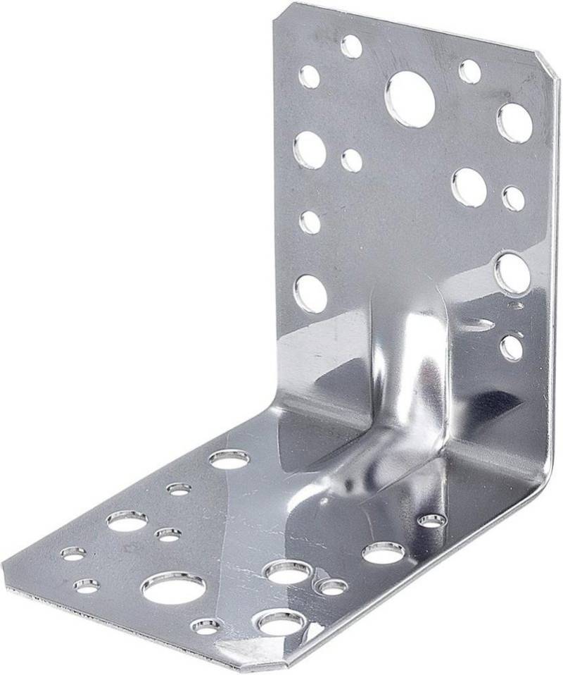 ELC Möbelbeschlag Schwerl.Winkelverb. VA 90x90x65x2,5 mm von ELC