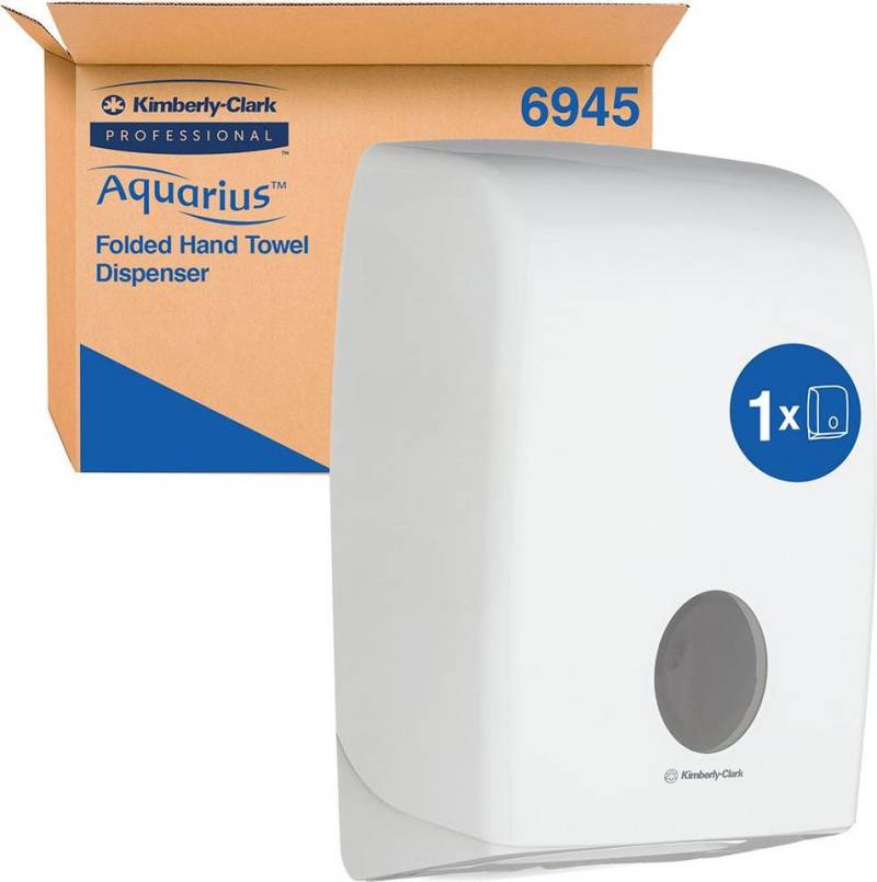 ELC Papierhandtuch Handtuchspender AQUARIUS f.Formathandt.Kunstst/w von ELC