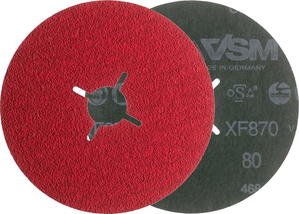ELC Schleifscheibe Fiberschleifscheibe Keramik 115mm K24 VSM ELC Schleifscheibe Fiberschleifscheibe Keramik 115mm K24 VSM von ELC