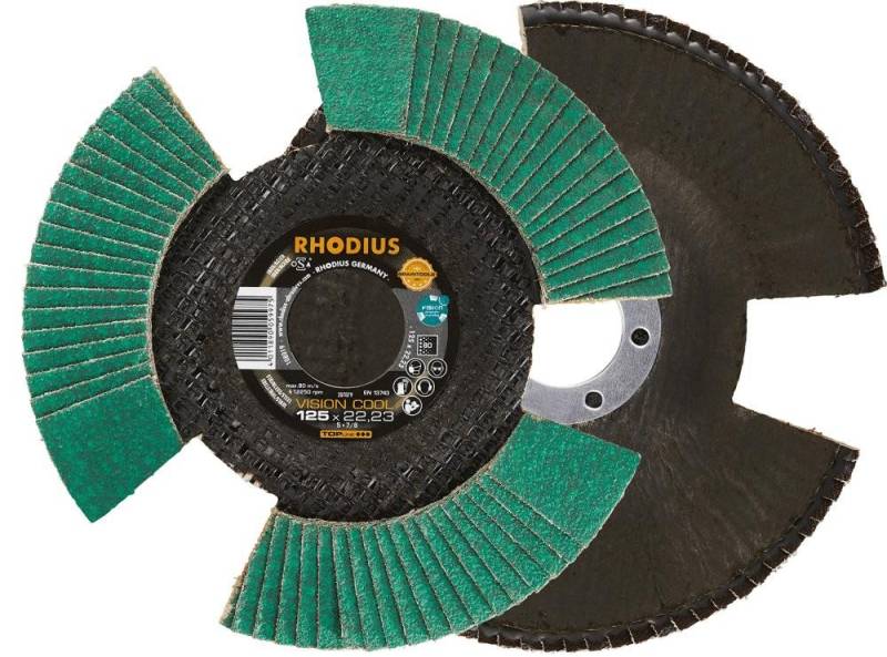 ELC Schleifscheibe Lamellensch. LSZ F VISION 115mm K 60 Rhodius von ELC