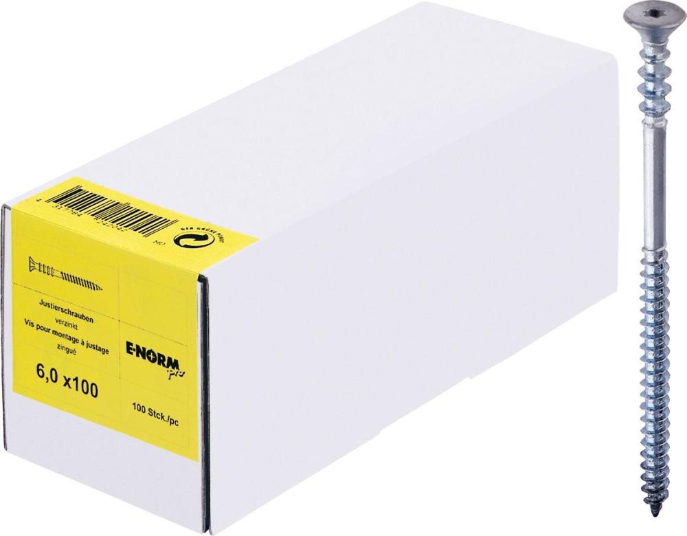 ELC Schraube E-NORMpro Justierschraube galZn 6,0x100 ELC Schraube E-NORMpro Justierschraube galZn 6,0x100 von ELC