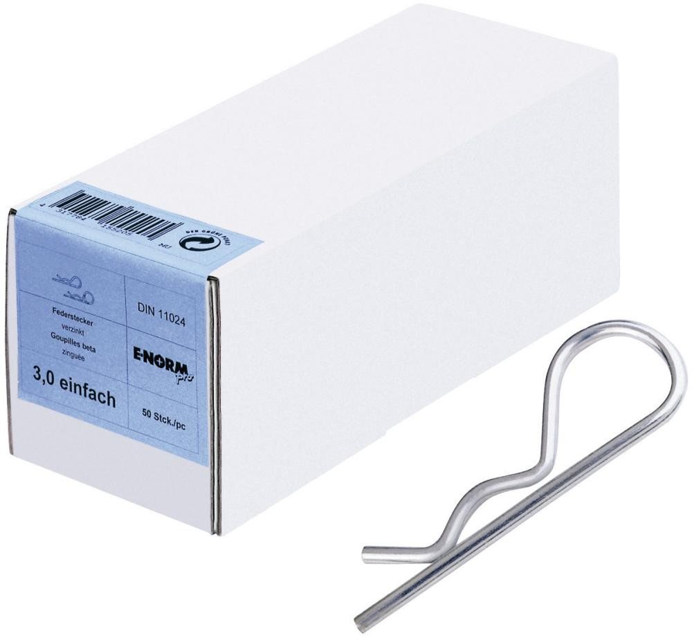 ELC Schraube Federstecker galZn 3,2 einfach HP E-NORMpro von ELC