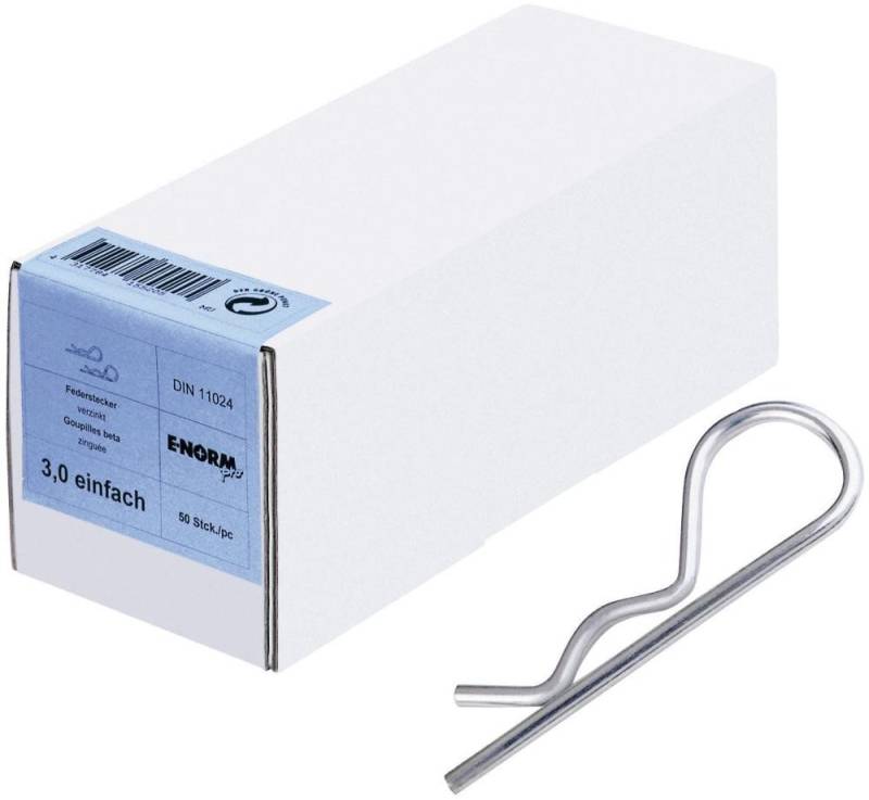 ELC Schraube Federstecker galZn 3,2 einfach HP E-NORMpro von ELC