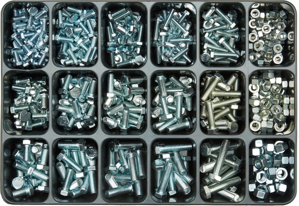 ELC Schrauben-Set E-NORM Montagekoffer 42 Zollschr.m.Mu UNC 8.8 zn ELC Schrauben-Set E-NORM Montagekoffer 42 Zollschr.m.Mu UNC 8.8 zn von ELC