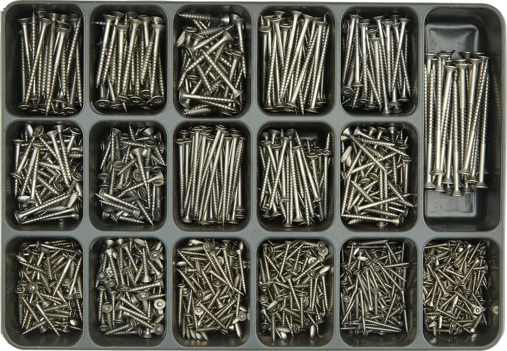 ELC Schrauben-Set E-NORMpro Montagekoffer 52 SPS Seko. A2 T von ELC