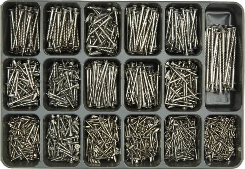 ELC Schrauben-Set E-NORMpro Montagekoffer 52 SPS Seko. A2 T von ELC