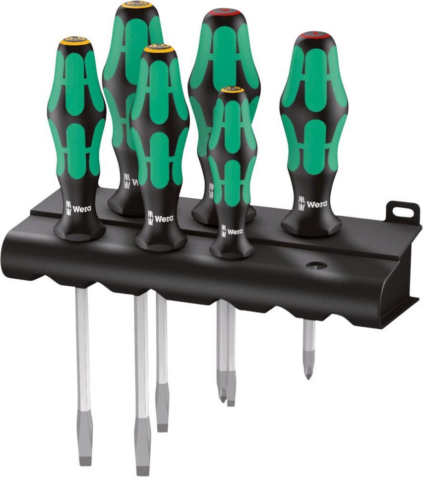 ELC Schraubendreher Wera 334 SK/6 Rack Schraubendrehersatz Kraftform Plus Lasertip + Rack ELC Schraubendreher Wera 334 SK/6 Rack Schraubendrehersatz Kraftform Plus Lasertip + Rack von ELC