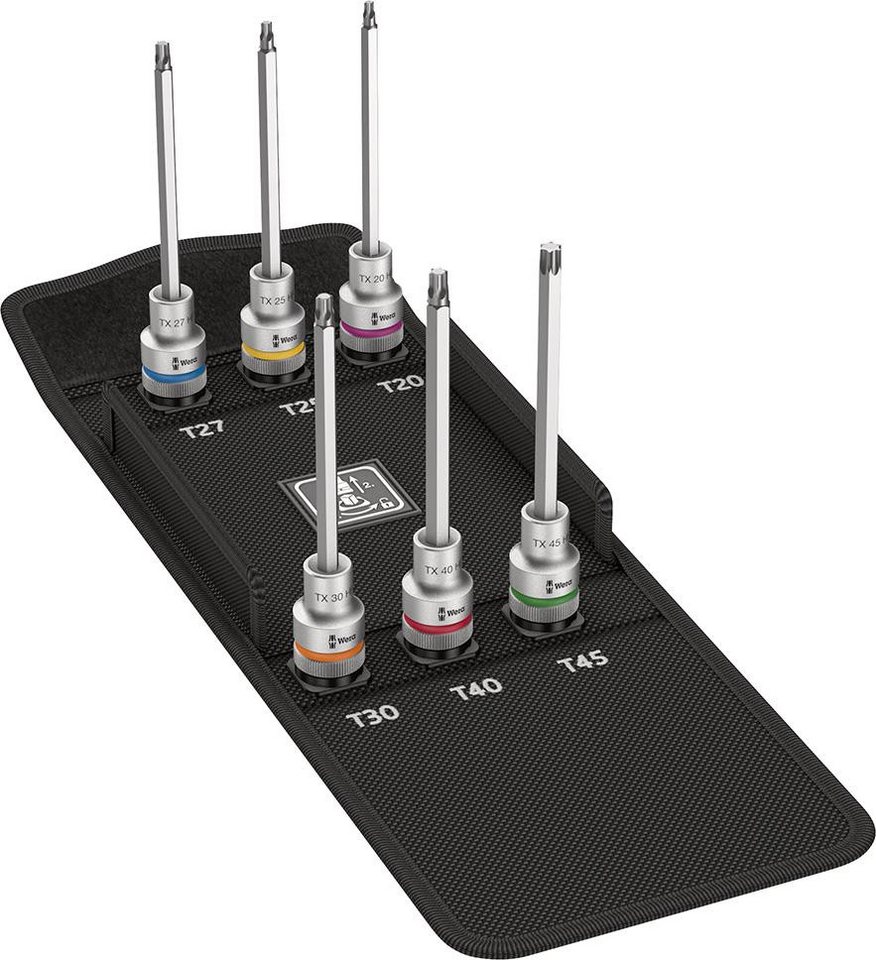 ELC Schraubendreher Wera 8767 C TORX® HF 2 Zyklop Bitnuss-Satz TORX®, mit Haltefunktion von ELC
