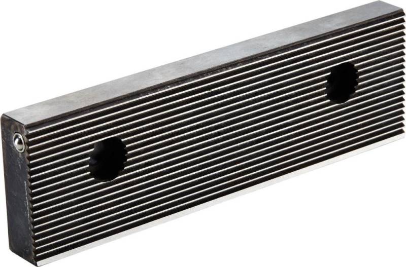 ELC Schraubstock Spannbacke mit Längsrillen 125 Arno/CNC/Bull KESEL von ELC