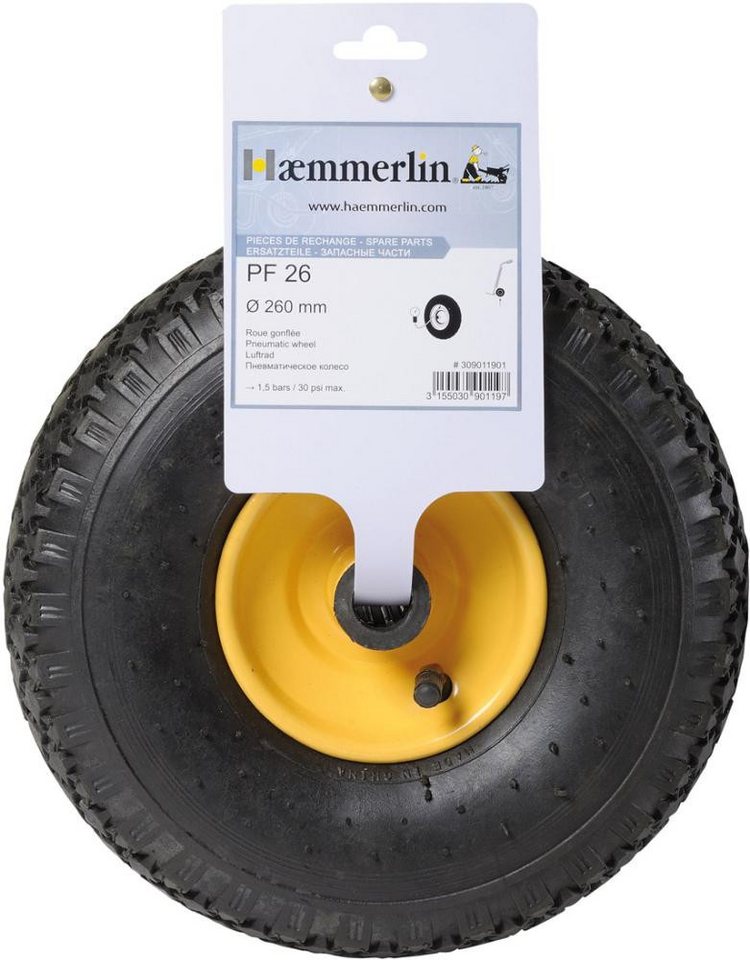 ELC Schubkarre Ersatzrad PF 26 zu Sackkarren ELC Schubkarre Ersatzrad PF 26 zu Sackkarren von ELC