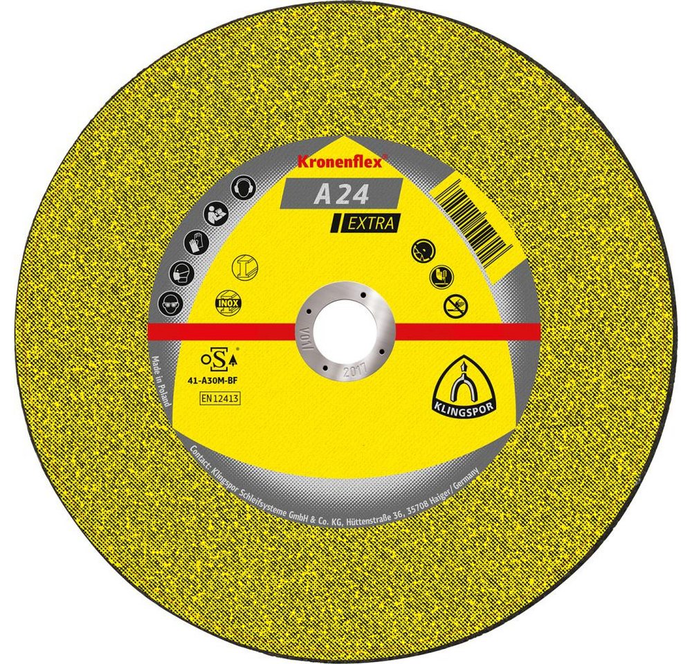 ELC Trennscheiben Trennscheibe gekröpft A24 Extra 115x2,5mm ELC Trennscheiben Trennscheibe gekröpft A24 Extra 115x2,5mm von ELC