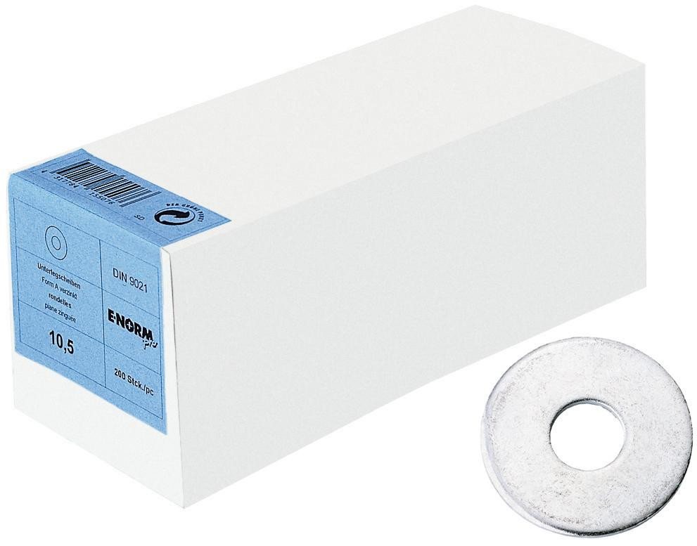 ELC Unterlegscheibe E-NORMpro DIN 9021 ST galZn 10,5 KP ELC Unterlegscheibe E-NORMpro DIN 9021 ST galZn 10,5 KP von ELC