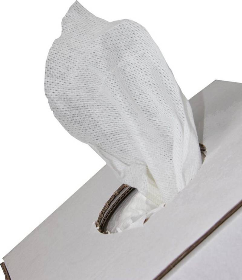 ELC WIPEX-SPEZIAL light Rolle Wisch-/Poliertuch weiß 40 x 38cm Reinigungstücher von ELC