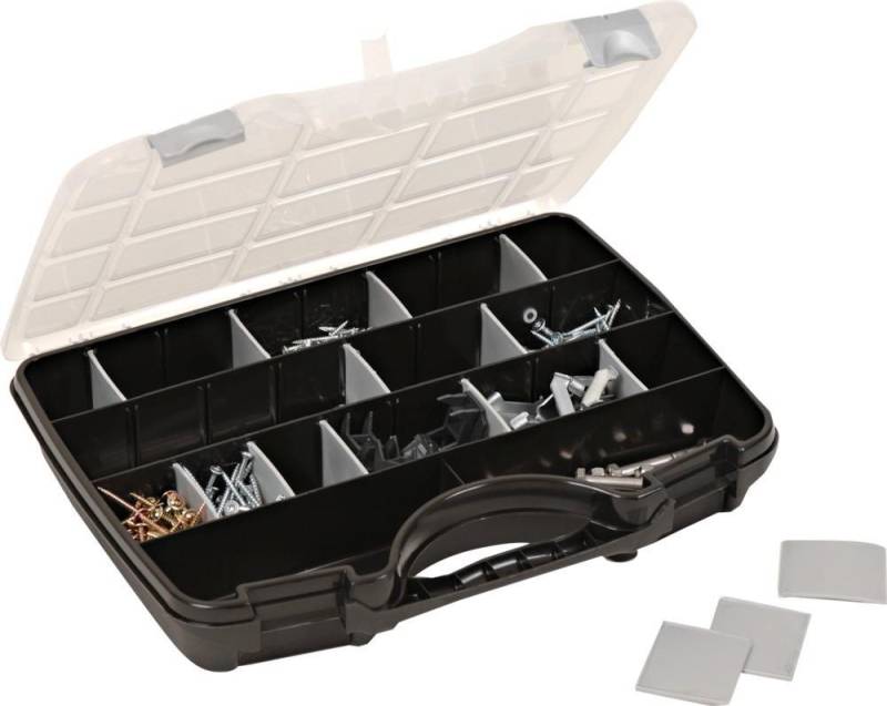 ELC Werkzeugbox Allzweckkoffer 47 schwarz-silber 460x350x81 ELC Werkzeugbox Allzweckkoffer 47 schwarz-silber 460x350x81 von ELC