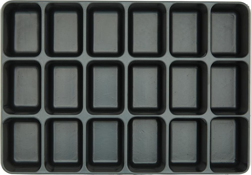 ELC Werkzeugkoffer E-NORM Montagekoffer leer,18 Fach E-NORMpro von ELC