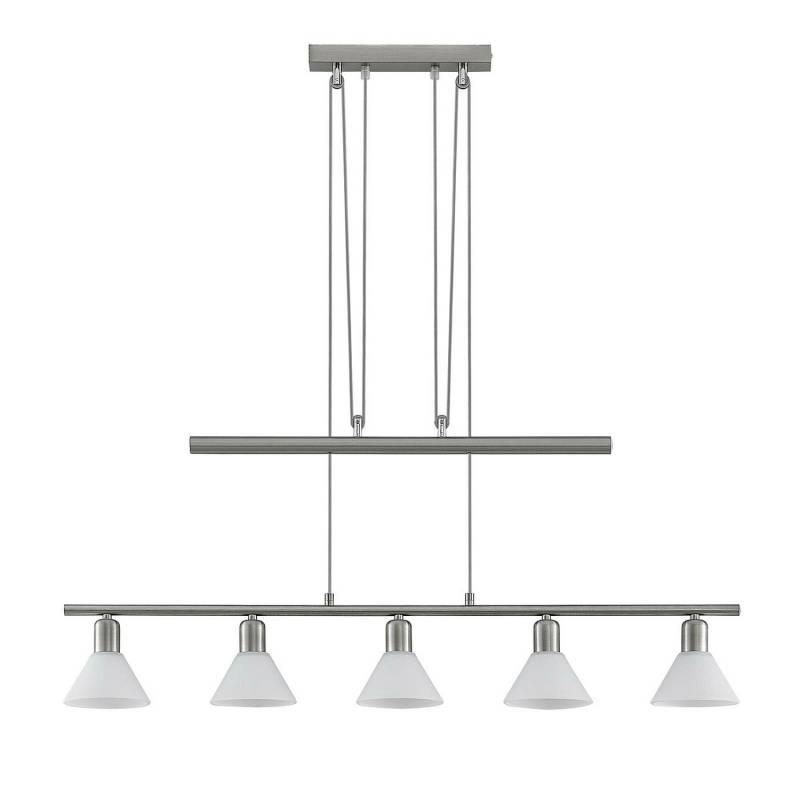 Elc Bealia Pendelleuchte Hängeleuchte Deckenlampe Verstellbar 5 Flammig Nic828 B-Ware von ELC