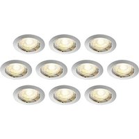 [GEBRAUCHT] ELC Dakarra Einbau-Downlight 10er-Set Einbauleuchte Deckenlampe Deckenleuchte von ELC