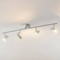 Gebraucht] ELC Tomoki LED-Deckenlampe Deckenleuchte Deckenstrahler Lampe Leuchte 4 fl. Weiß von ELC