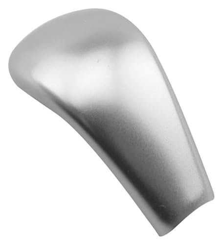 ELCEAMMDLW Schalthebel Auto Für N&issan Für X-Trail T32 Für Rogue Für Qashqai J11 Für Murano AT Auto Schaltknauf Kopfabdeckung Handball(Matt Silver) von ELCEAMMDLW