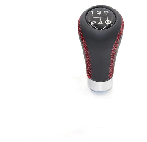 ELCEAMMDLW Schalthebel Auto Kompatibel mit Civic Kompatibel mit FIT Kompatibel mit CITY Kompatibel mit CRV Auto Manuelle Getriebe Griffe Schaltknauf Shifter Hebel Stick(Red Line 5 Speed) von ELCEAMMDLW