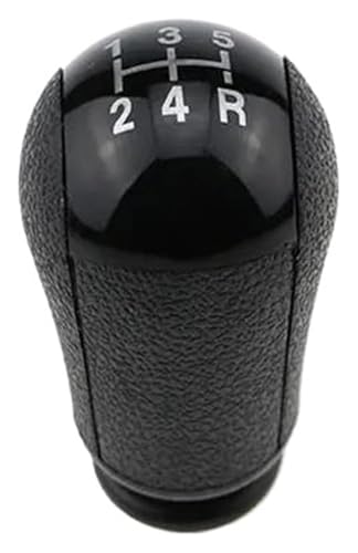 ELCEAMMDLW Schalthebel Auto Kompatibel mit Ford Kompatibel mit Focus II MK2 Kompatibel mit C-Max Kompatibel mit Mondeo MK3 5 Gang Schaltknauf Stick Shifter Hebel Stift Hdandle(Black) von ELCEAMMDLW