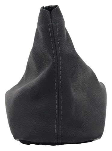 ELCEAMMDLW Schalthebel Auto Kompatibel mit Skoda Kompatibel mit Octavia A5 A6 2004-2012 Auto Schaltknauf Chrom Leder Hebel Gaitor Boot Abdeckung(Gear Boot) von ELCEAMMDLW
