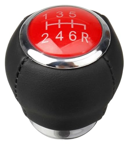 ELCEAMMDLW Schalthebel Auto Kompatibel mit Subaru Kompatibel mit Outback Kompatibel mit Impreza Kompatibel mit WRX 2015-2019 Auto Getriebe Schaltknauf Hebel Stick(6 Speed) von ELCEAMMDLW
