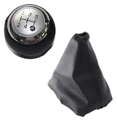 ELCEAMMDLW Schalthebel Auto Kompatibel mit TOYOTA Kompatibel mit AURIS 2007-2011 Auto Schaltknauf 5 6 Geschwindigkeit Hebel Gaitor(5 Speed Silve) von ELCEAMMDLW