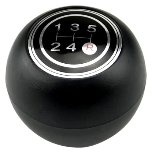 ELCEAMMDLW Schalthebel Auto Kompatibel mit Toyota Kompatibel mit Land Cruiser 40 FJ40 FJ43 FJ45 BJ40 BJ45 HJ47 1969-1984 4 5 Hand Speed ​​Ball Schaltknauf(Red 5 Speed) von ELCEAMMDLW
