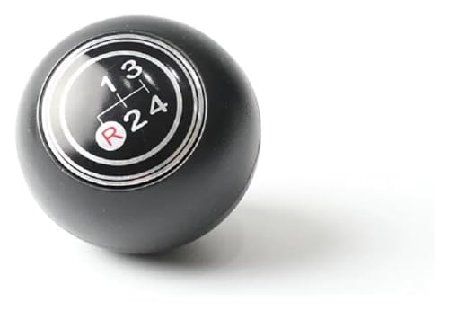 ELCEAMMDLW Schalthebel Auto Kompatibel mit Toyota Kompatibel mit Land Cruiser 40 Serie FJ40 FJ43 FJ45 1969-1984 Schaltknauf Hebel Shifter Stift Kopf Handball(Red 4 Speed) von ELCEAMMDLW
