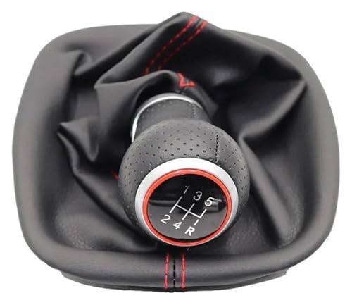 ELCEAMMDLW Schalthebel Auto Kompatibel mit VW Kompatibel mit Passat B5 FL 3B 3B2 3B5 5 6 Geschwindigkeit Auto Schaltknauf Mit A3 12mm(5) von ELCEAMMDLW