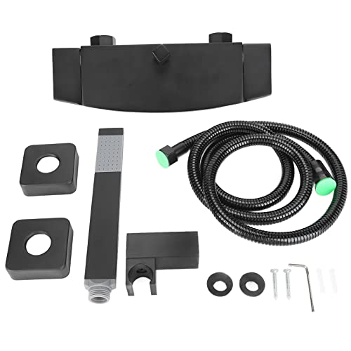 ELCEAMMDLW rechts türgriff innen Für B&enz Für W203 Für C-Klasse 2000-2007 Autoinnenausstattung Vorrer Linker Rechter Türgriffsatz Ersatz(Black 4pcs Set) von ELCEAMMDLW