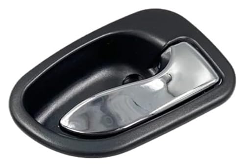 ELCEAMMDLW rechts türgriff innen Für Hyundai Für Accent 1995-1999 Tür Inner Griff Chrom Mit Schwarz Trim Pull Links Vorne Hinten(Right) von ELCEAMMDLW