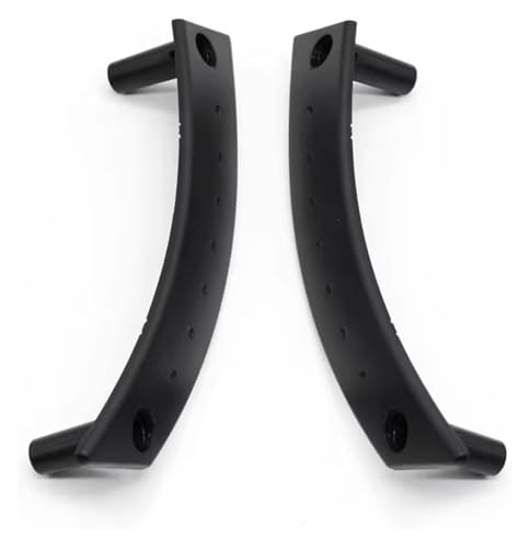 ELCEAMMDLW rechts türgriff innen Für VW Für Käfer 2000-2010 1C0867171LHD RHD Auto Innen Links Rechts Tür Pull Griff Schutzhülle Panel(Black 2pcs Set) von ELCEAMMDLW