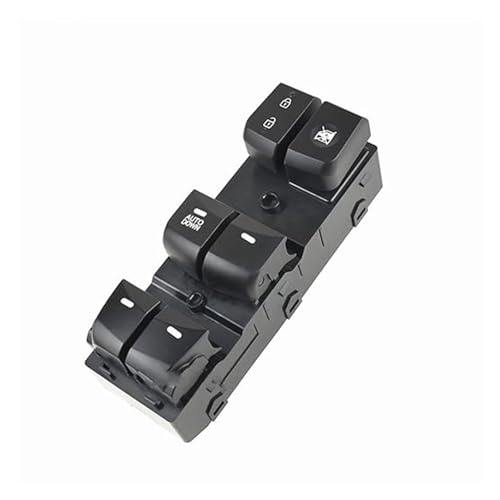 Fensterheber Elektrische Schalter Für Hyundai 2012-2016 Für Elantra Für Lang Bewegen 93570-4V000 935704V000 Fenster Control Schalter Taste Elektrische Power Master(Black Auto and Down) von ELCEAMMDLW