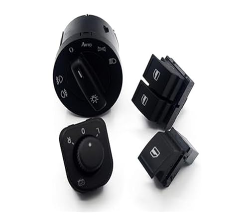 Fensterheber Elektrische Schalter Für VW Für Caddy Für Jetta Für Golf MK5 Puls Für Passat B6 5KD941531B Power Scheinwerfer Spiegel Fenster Control Switch 4 PCS SET Schalter Taste Fensterheber Elektrische Schalter Für VW Für Caddy Für Jetta Für Golf MK5 Puls Für Passat B6 5KD941531B Power Scheinwerfer Spiegel Fenster Control Switch 4 PCS SET Schalter Taste von ELCEAMMDLW