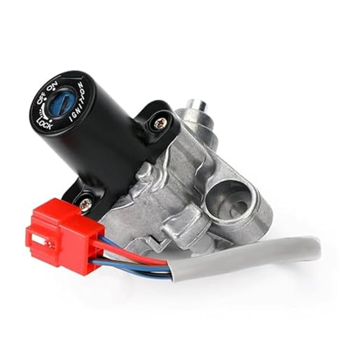 Tankdeckel Kraftstoff Zündschalter Für Dragstar 125 2000-2004 Kompatibel Mit Zündschalter Helm Aufhänger Seite Abdeckung Lock Set von ELCEAMMDLW