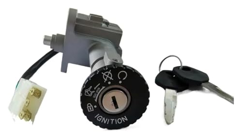 Tankdeckel Kraftstoff Zündschalter Für Sanyang Für Symphony Für Fiddle Motorrad Zündschloss Sperren Wichtigsten von ELCEAMMDLW