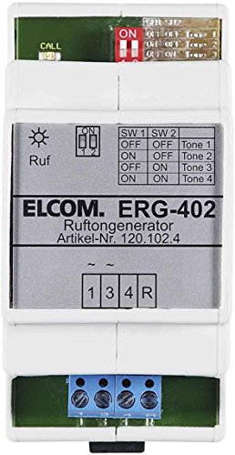 Elcom Rufgenerator ERG-402 Elcom Rufgenerator ERG-402 von ELCOM (UK) LTD