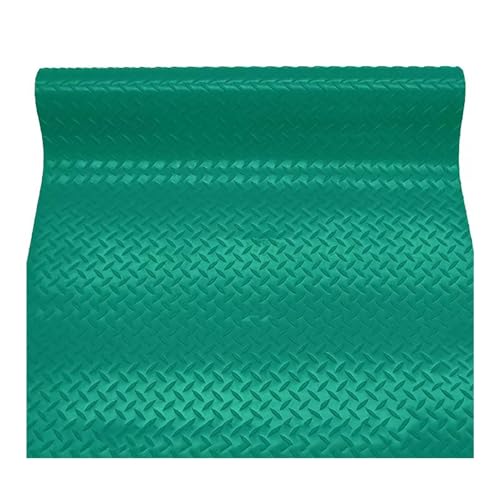 ELDFLRURB Rutschfeste industrielle Linoleum-Fußmatte, PVC-Garagen-Fußmatte, 1,6 mm dick, mehrfarbig, 61 x 99 cm, Grün, 180,3 x 99,1 cm von ELDFLRURB