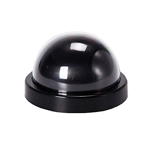 ELEAR™ 2 X schwarz Kuppel Outdoor Dummy Fake LED blinkt Überwachungskamera CCTV Überwachung Nachahmung Security Camera von ELEAR