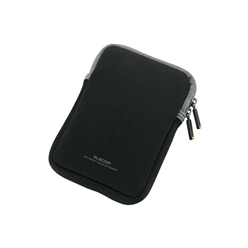 ELECOM HDD case Neoprene Large Size Black HDC-NC001BK von ELECOM