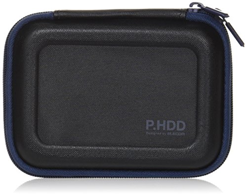 ELECOM Portable HDD case semi-Hardware small Size Black HDC-SH001BK von ELECOM