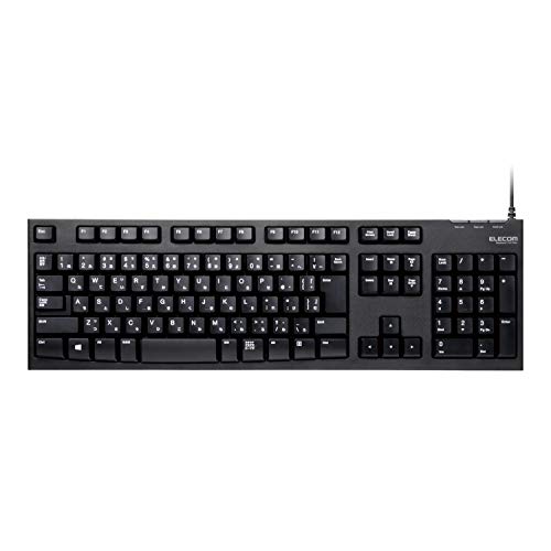 ELECOM TK-FCM062BK Standard-Tastatur, USB-Anschluss, kabelgebunden, Schwarz ELECOM TK-FCM062BK Standard-Tastatur, USB-Anschluss, kabelgebunden, Schwarz von ELECOM
