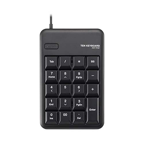 ELECOM Ziffernblock verdrahteten schwarz TK-TCM011BK / RS von ELECOM