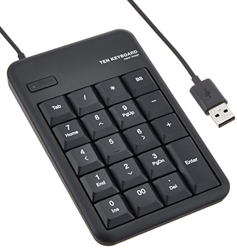 ELECOM zehn Tastaturfolie 10 Millionen Mal Ruggedized Schwarz TK-TCM011BK (Japan-Import) von ELECOM